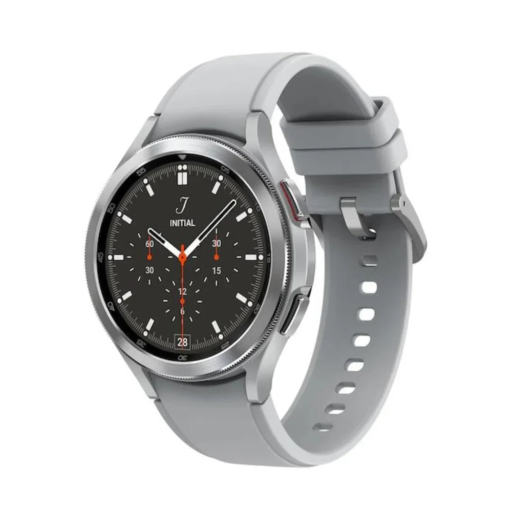 Samsung Galaxy Watch4 Classic Stainless Steel Smartwatch 46mm BT Silver - SM-R890NZSAXAA