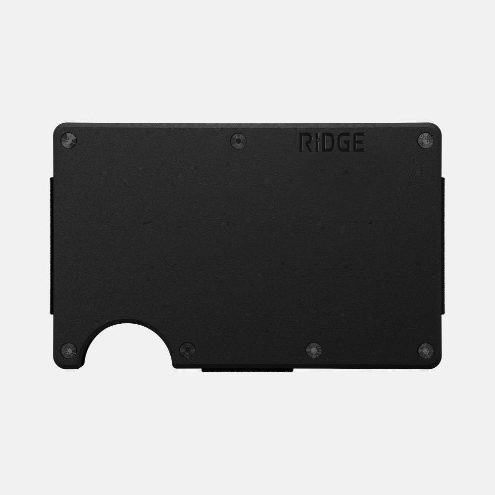 Ridge Wallet - Matte Black