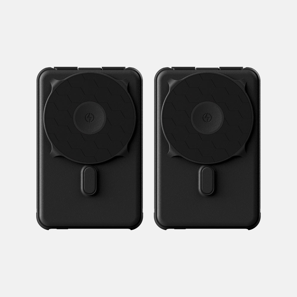 Magnetic Power Bank Bundle (2-Pack) - Matte Black