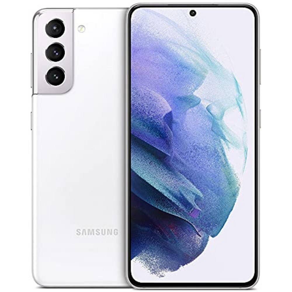 Unlocked - Samsung Galaxy S21 5G - 128GB - Phantom White - SM-G991UZWAXAA